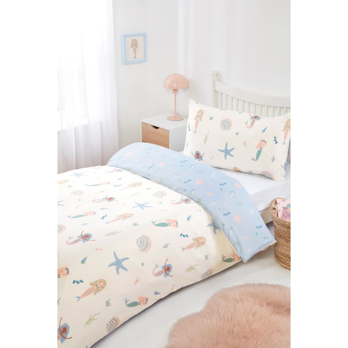 Simply Kids Single Duvet Set - Mermaid