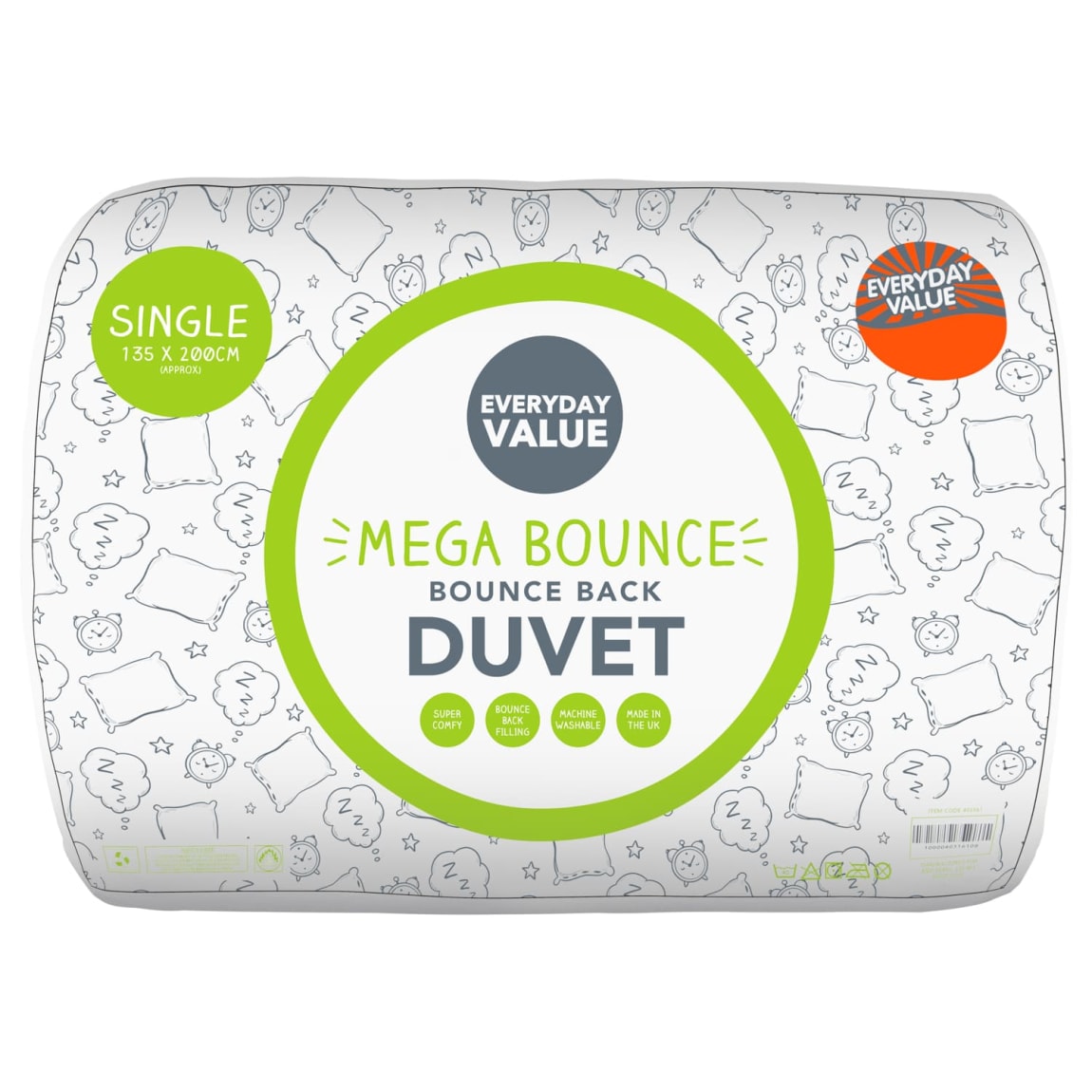 Everyday Value Mega Bounce Duvet - Single