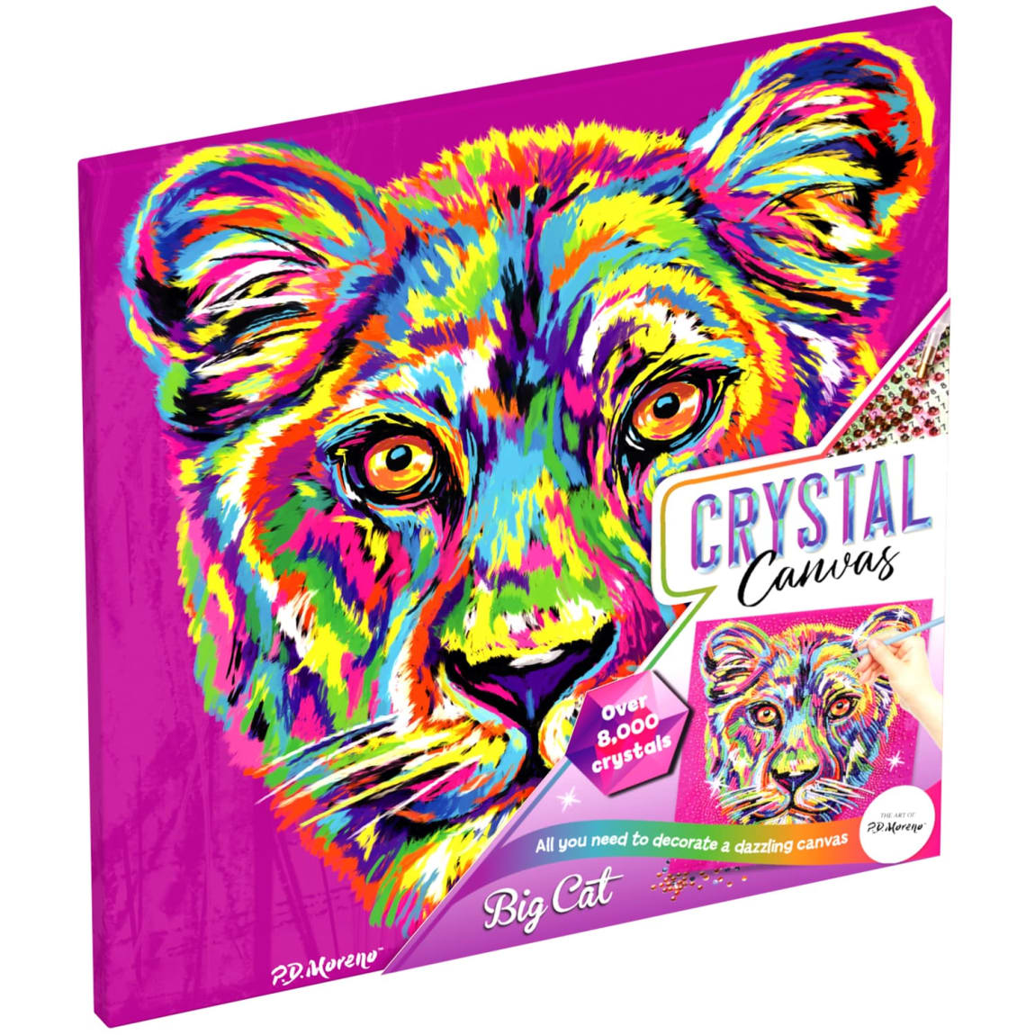 Crystal Canvas Wild Lion