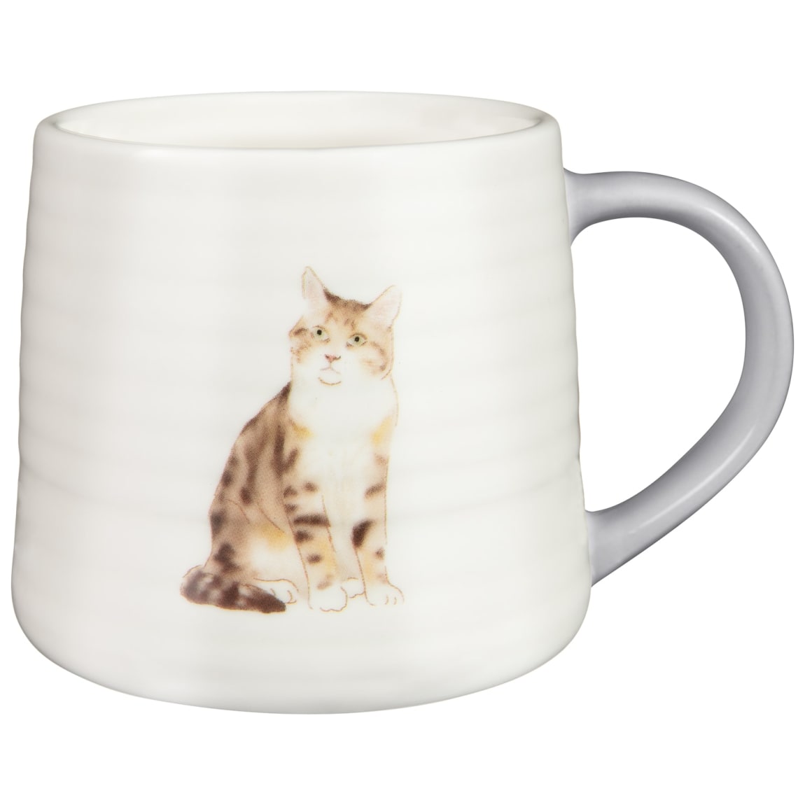 Animal Print Coloured Mug - Cat