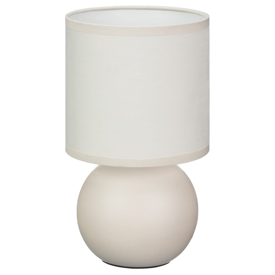 Ceramic Sphere Lamp - Cream