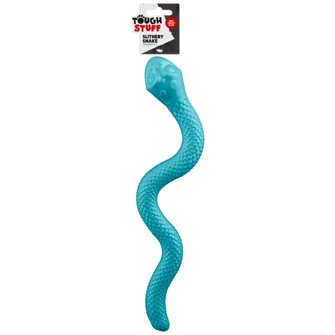 Treat Snake Dog Toy - Blue