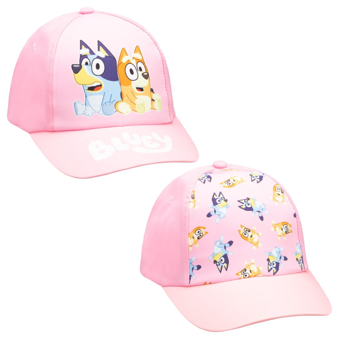 Bluey Caps 2pk - Pink