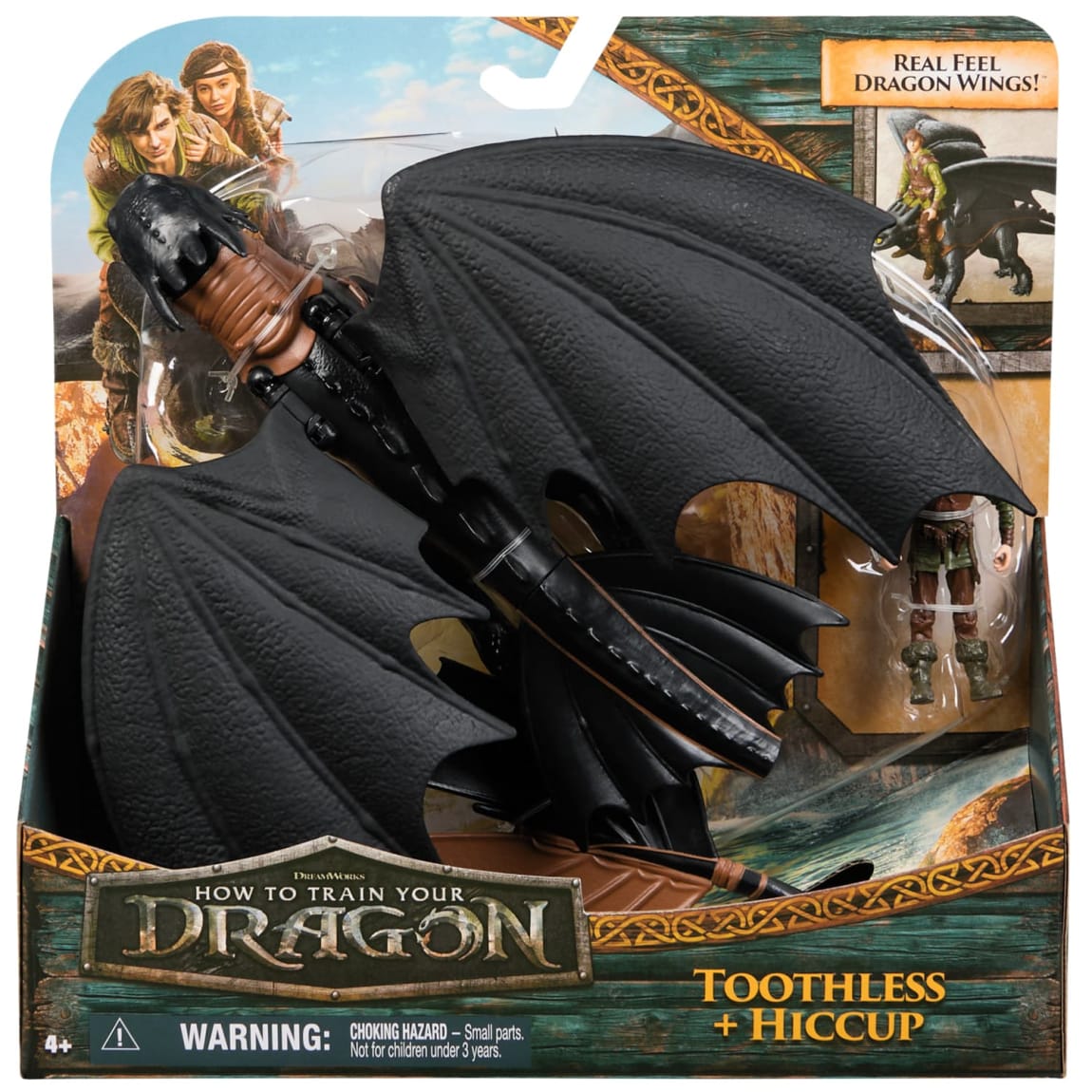 How To Train Your Dragon Figures - Toothless & Hiccup