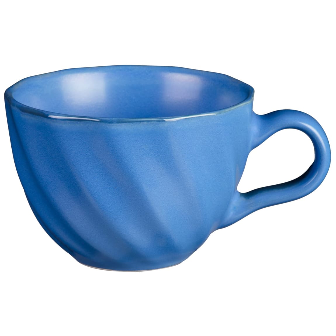 Reactive Wide Rim Mug - Blue