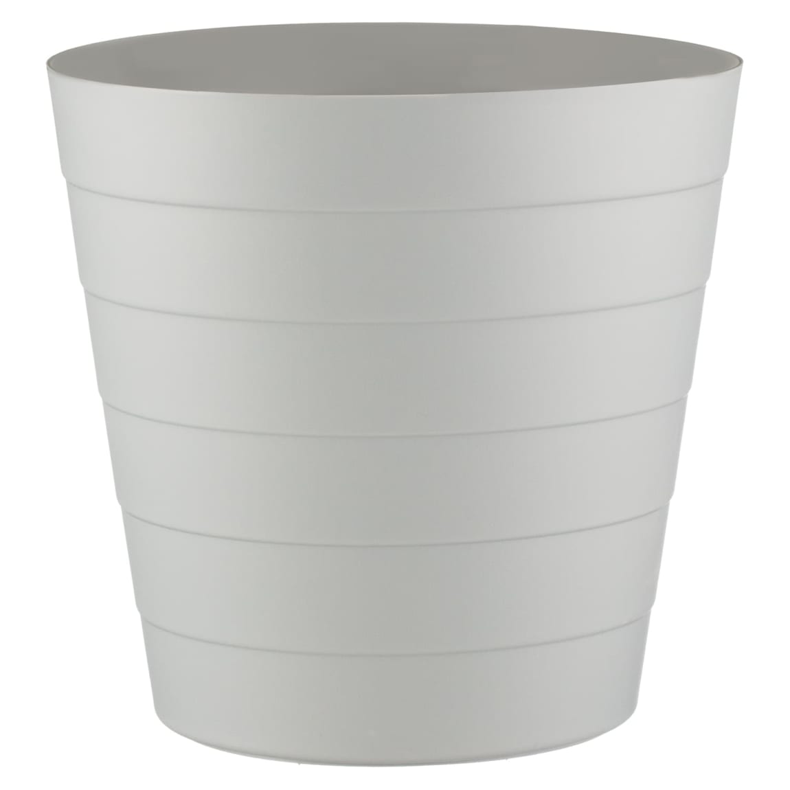 Simply Everyday Ribbed Bin 6L - Grey