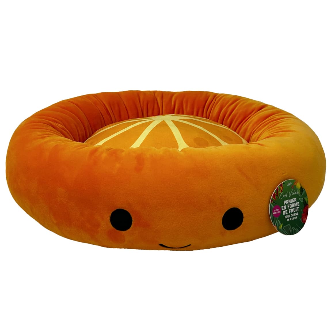 Cool Vibes Summer Pet Bed - Orange