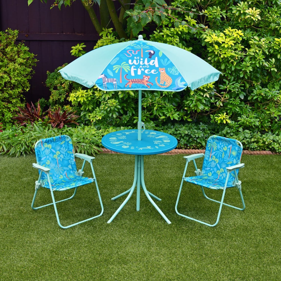Children's Patio Set 4pc - Green