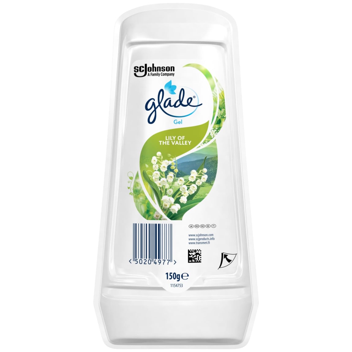 Glade Solid Gel 150g - Lily of the Valley