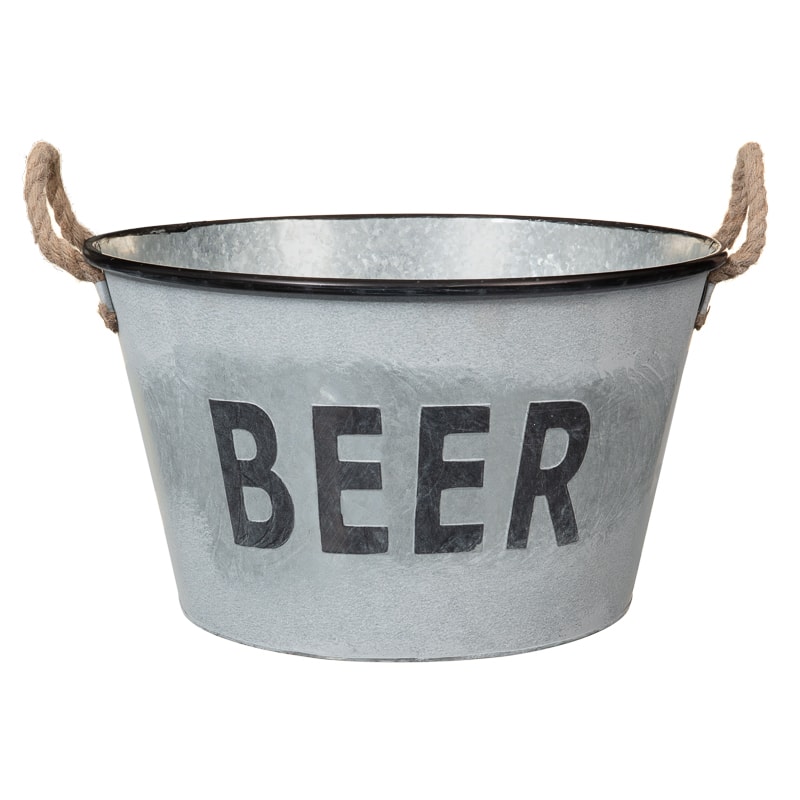 Large 'Beer' Bucket Planter