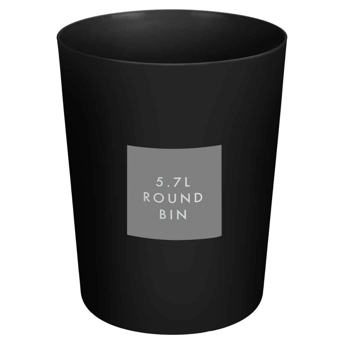 Round Bin 5.7L - Black