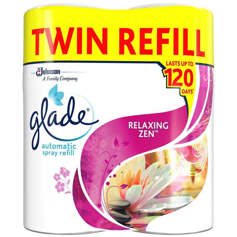 Glade Automatic Spray Refill 2pk - Relaxing Zen
