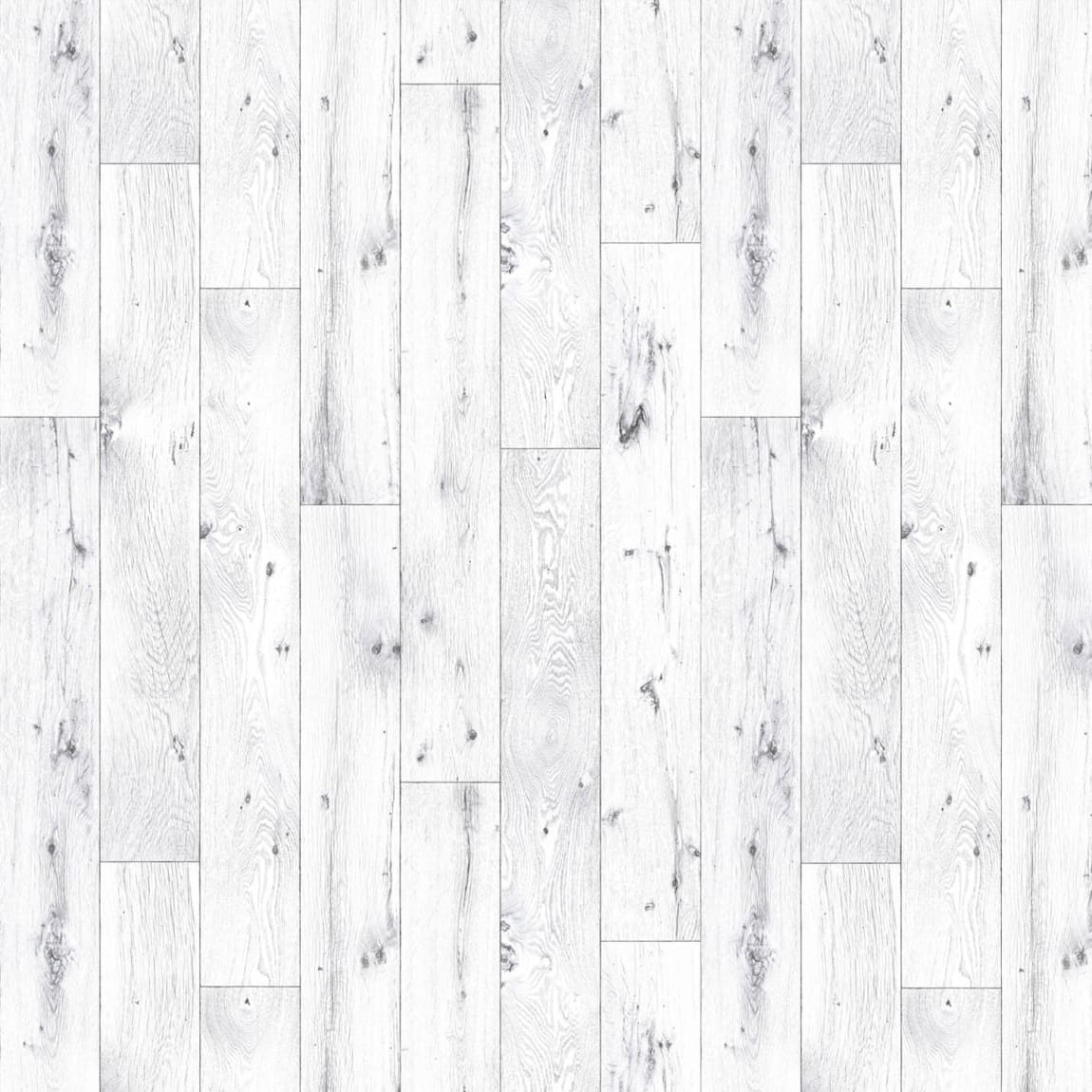 Whittingham White Plank Effect Vinyl 2 x 3m