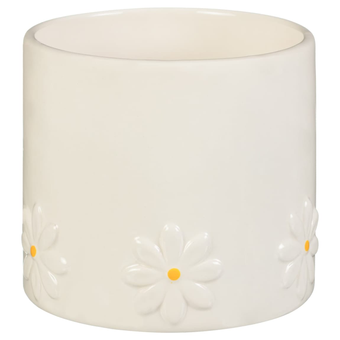Ceramic Planter With 3D Detail