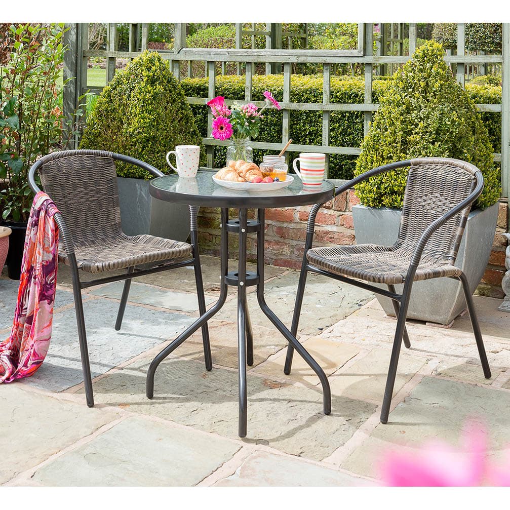 Valencia Rattan Bistro Set 3pc