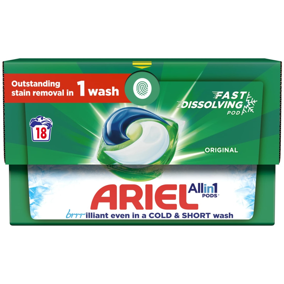 Ariel Original All In 1 Pods 18 Washes