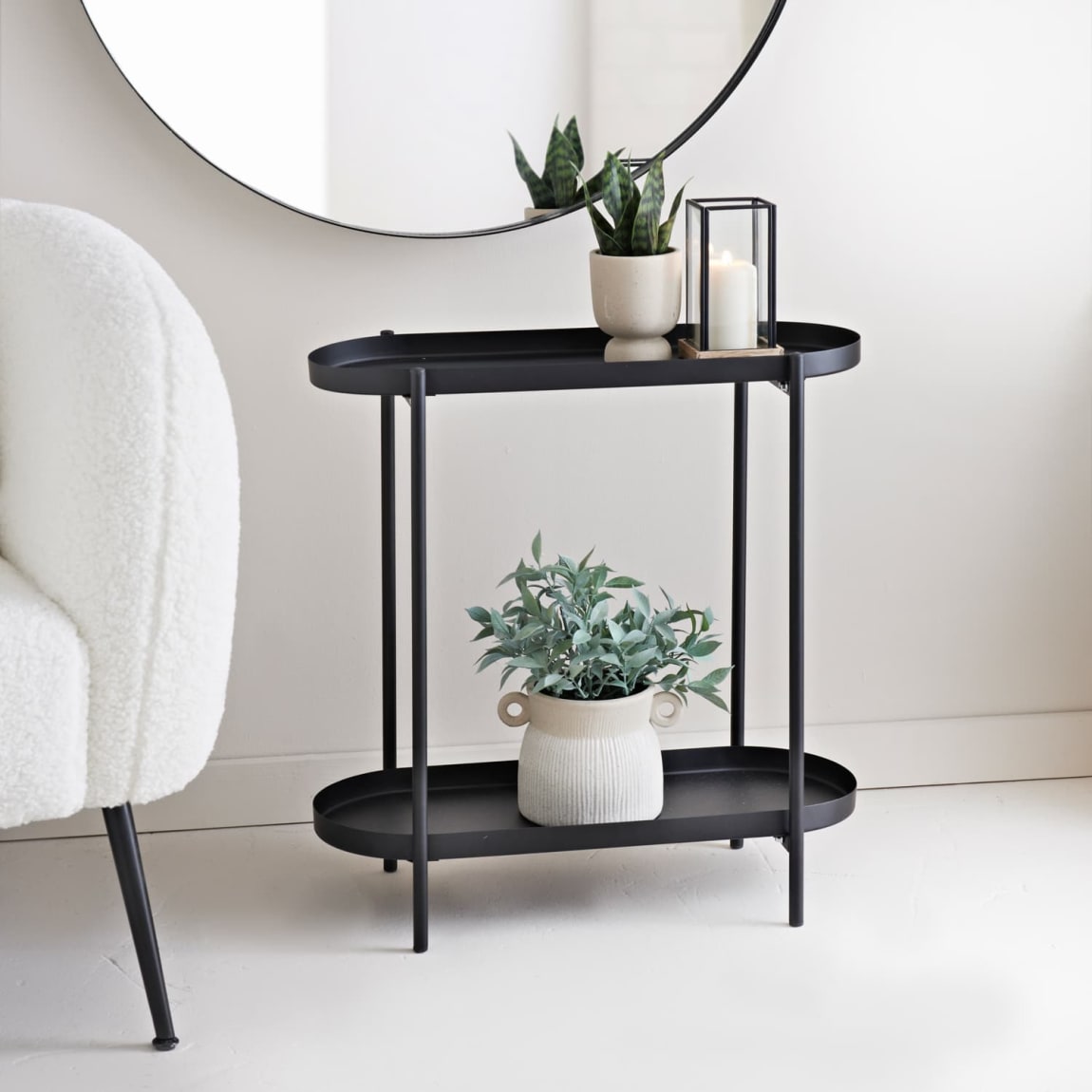 Home Collection 2 Tier Oval Table