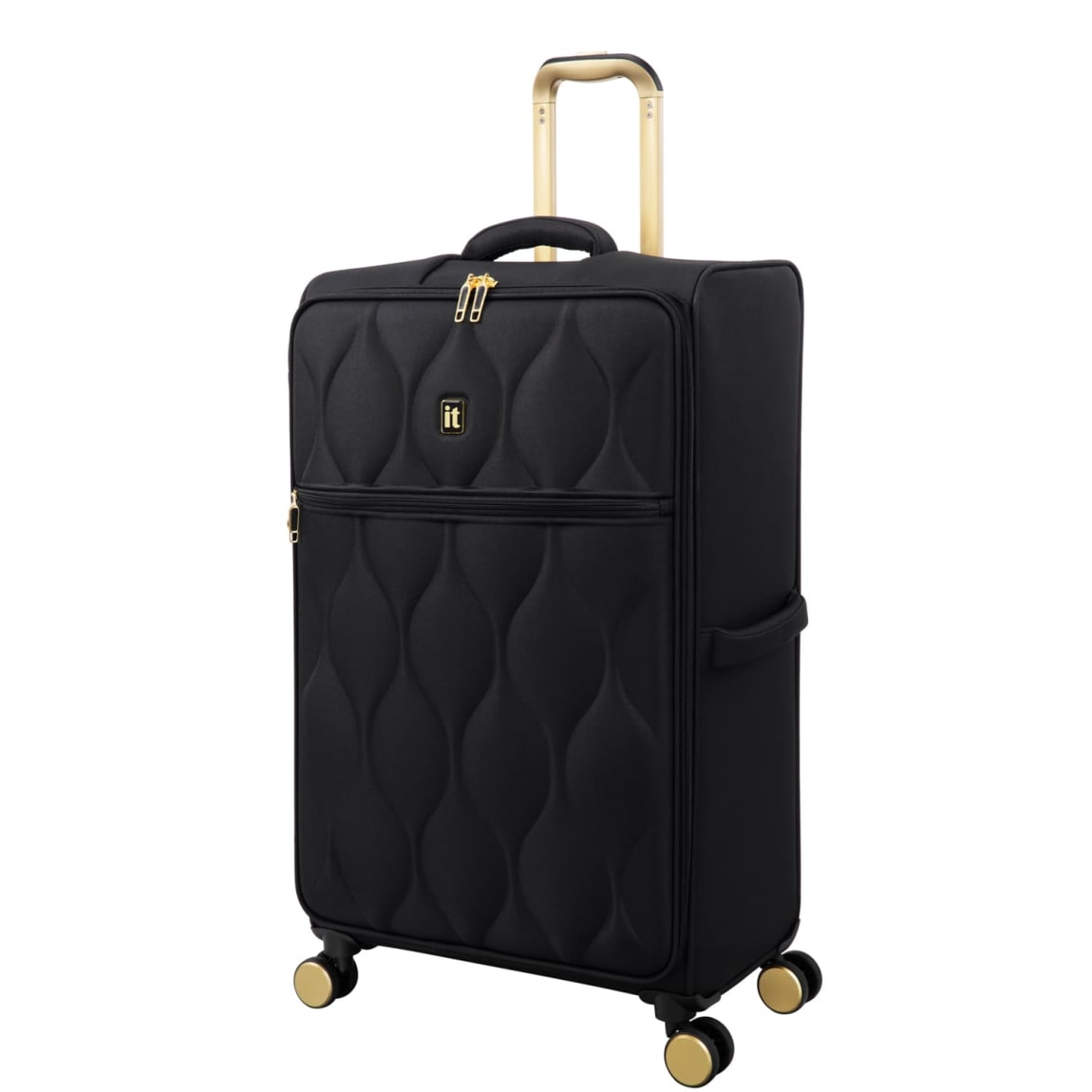 IT Quilted Embossed Suitcase 79cm