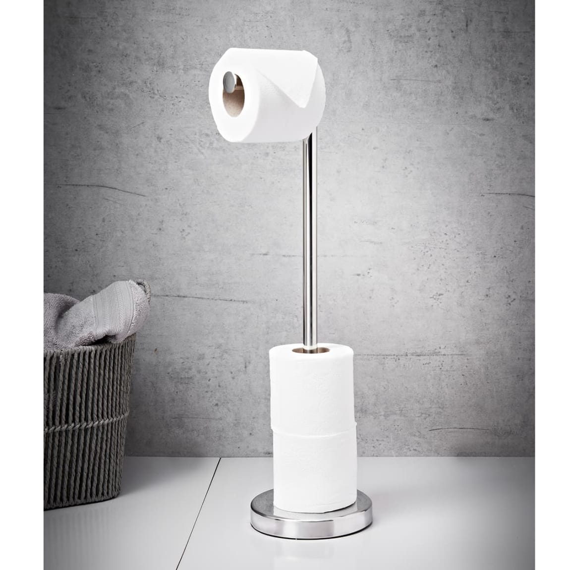 Chrome Swivel Roll Holder