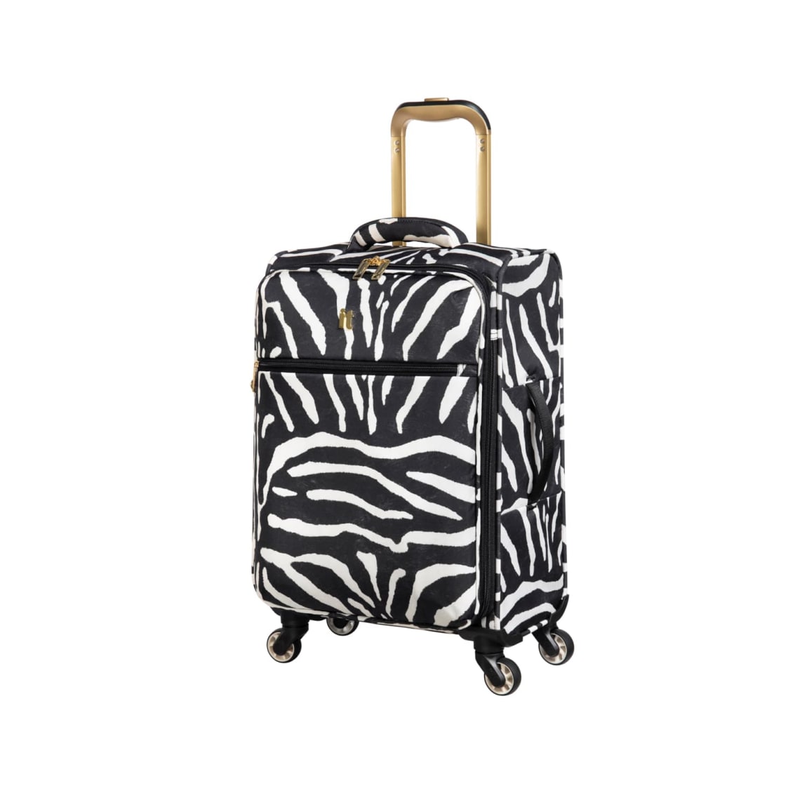 IT Zebra Print Cabin Suitcase 55cm