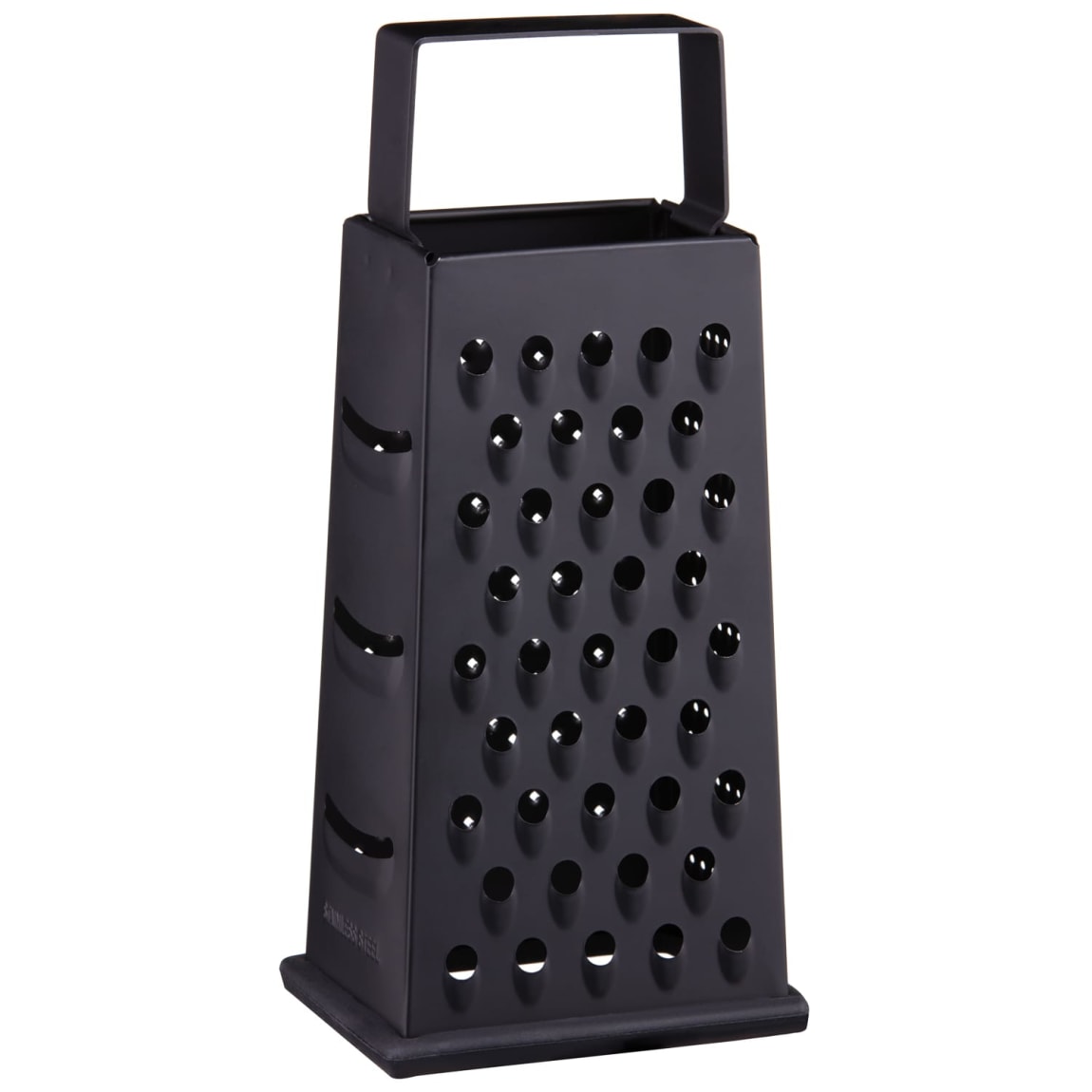4 Sided Matte Grater - Black