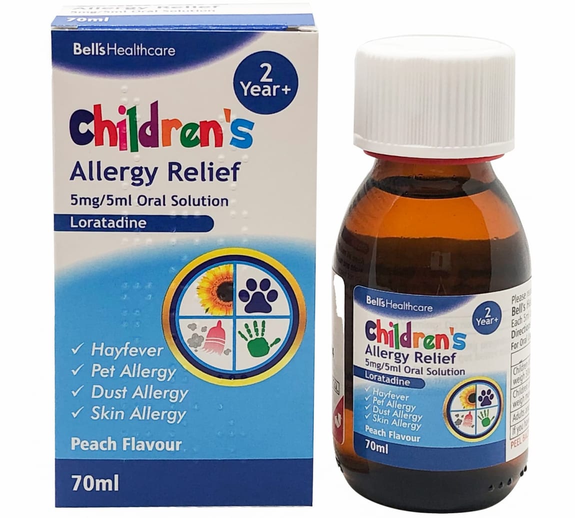 Bells Childrens Allergy Relief 70ml