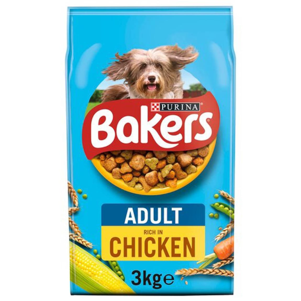 Bakers Dry Dog Food Chicken & Vegetables 3kg