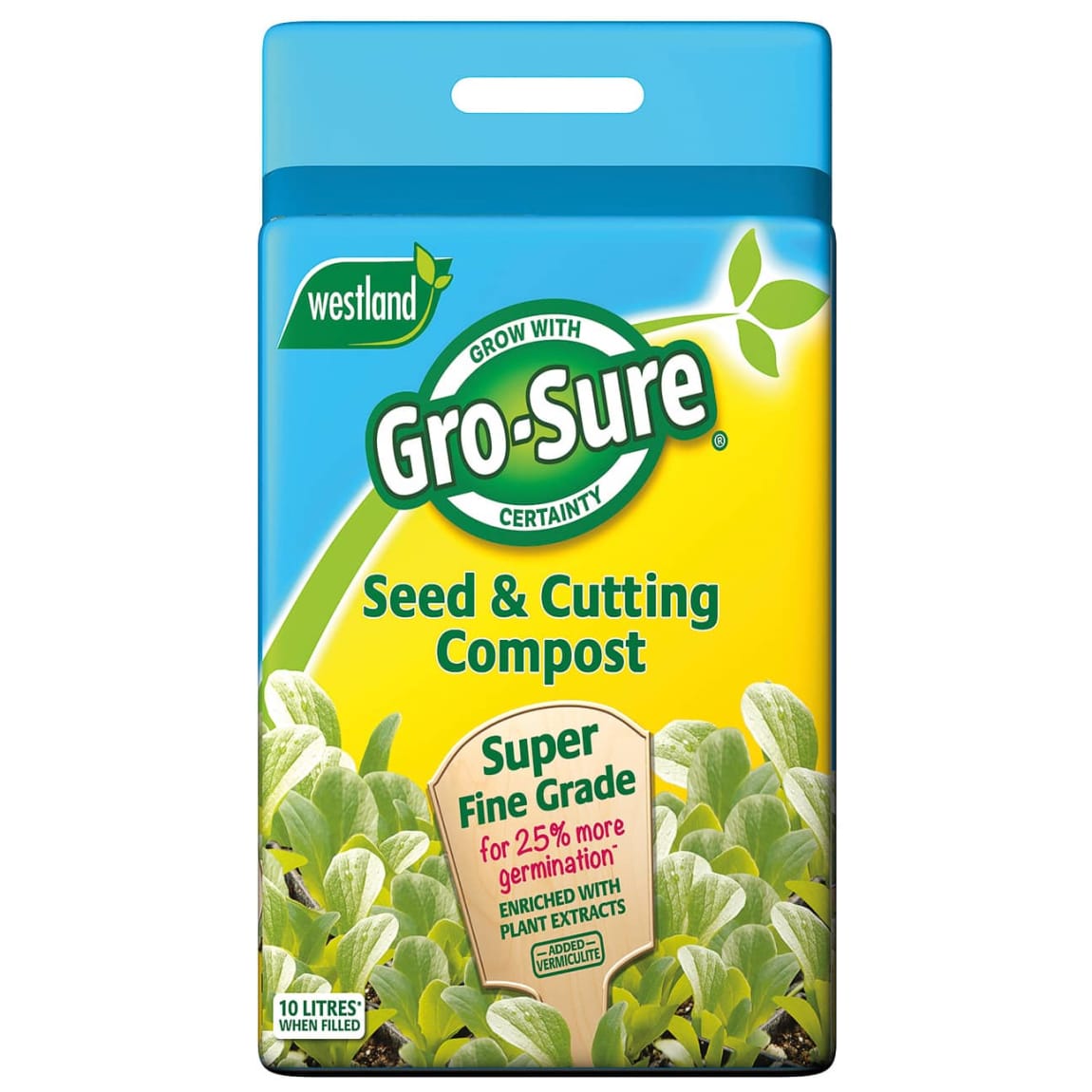 Gro-Sure Seed & Cutting Compost 10L