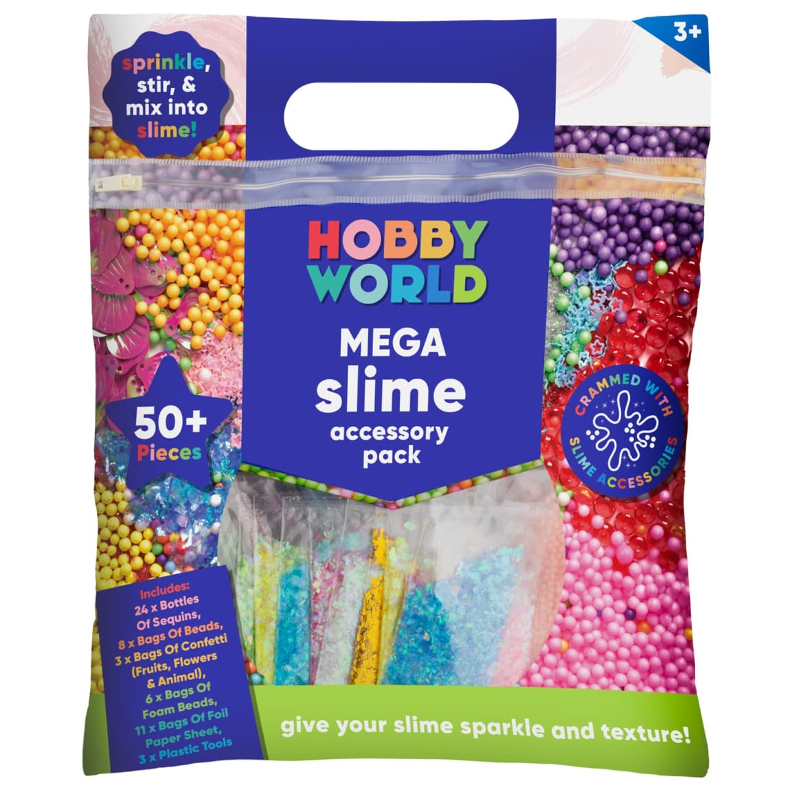 Hobby World Mega Slime Accessory Pack 55pc