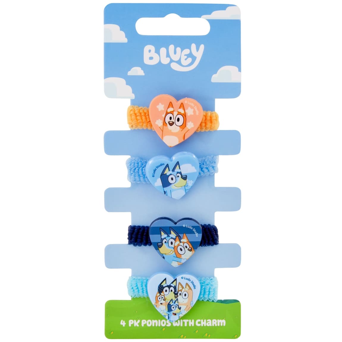 Bluey Ponios With Charm 4pk