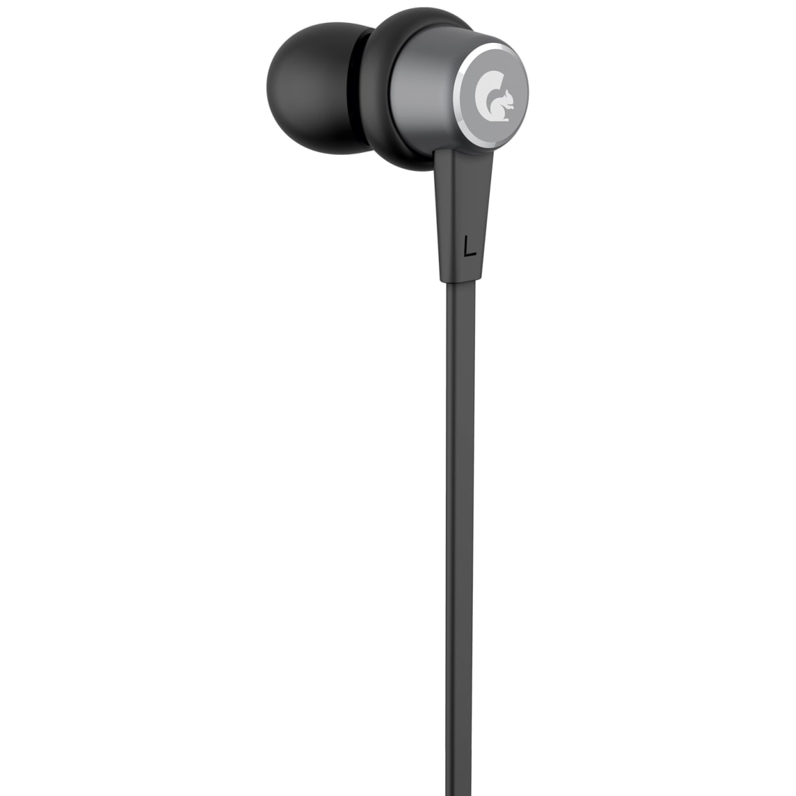 Goodmans Extra Bass Metal Earphones - Black
