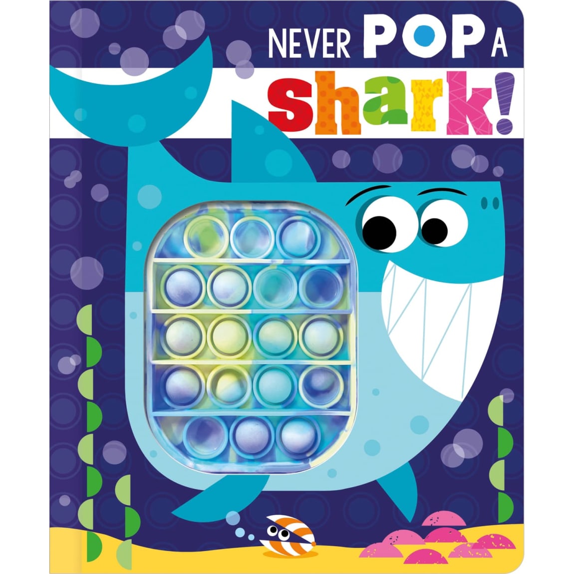 Popper Board Book - Never Pop A Shark