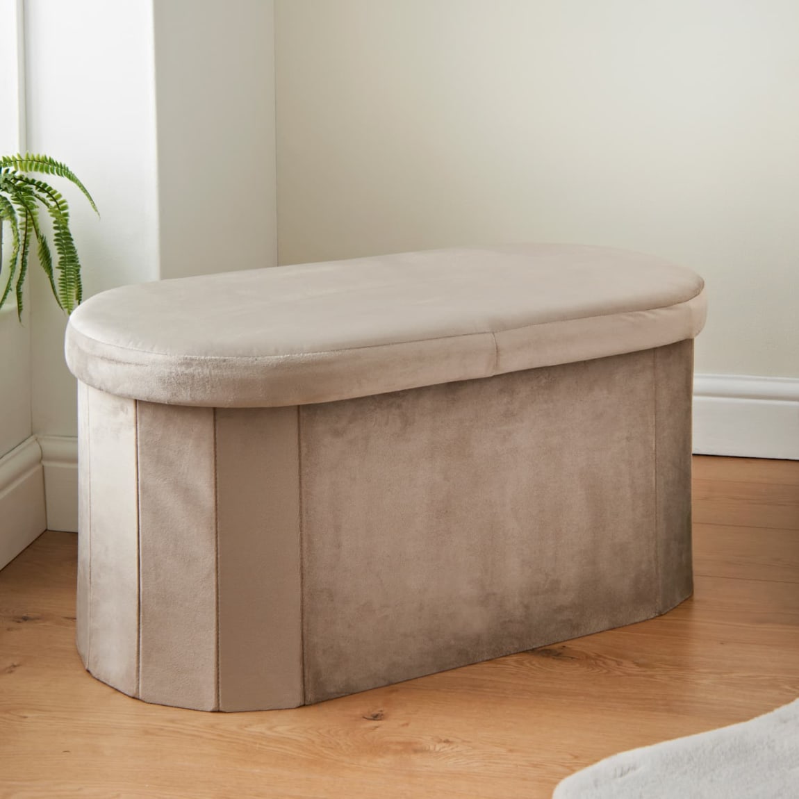 Curved Mushroom Ottoman