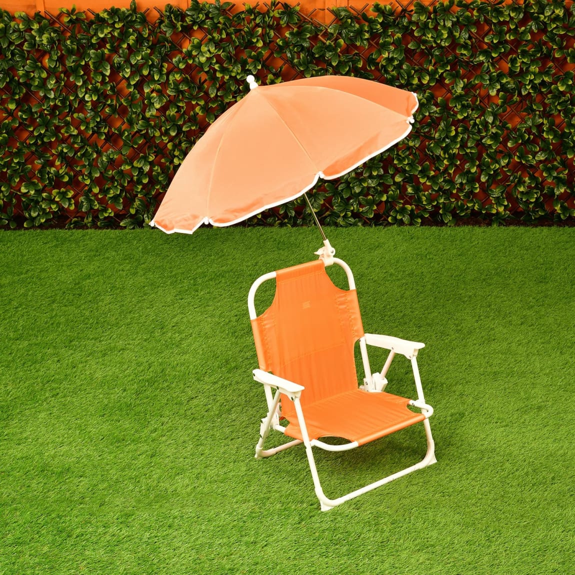 Kids Parasol Chair - Orange