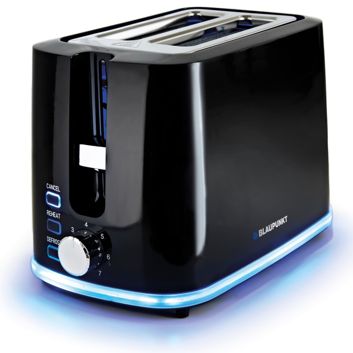 Blaupunkt 2 Slice Illuminating Toaster - Black