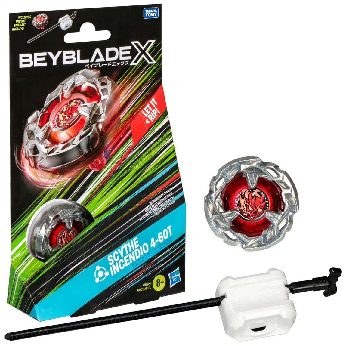 Beyblade X Starter Pack - Scythe Incendio 4-60T