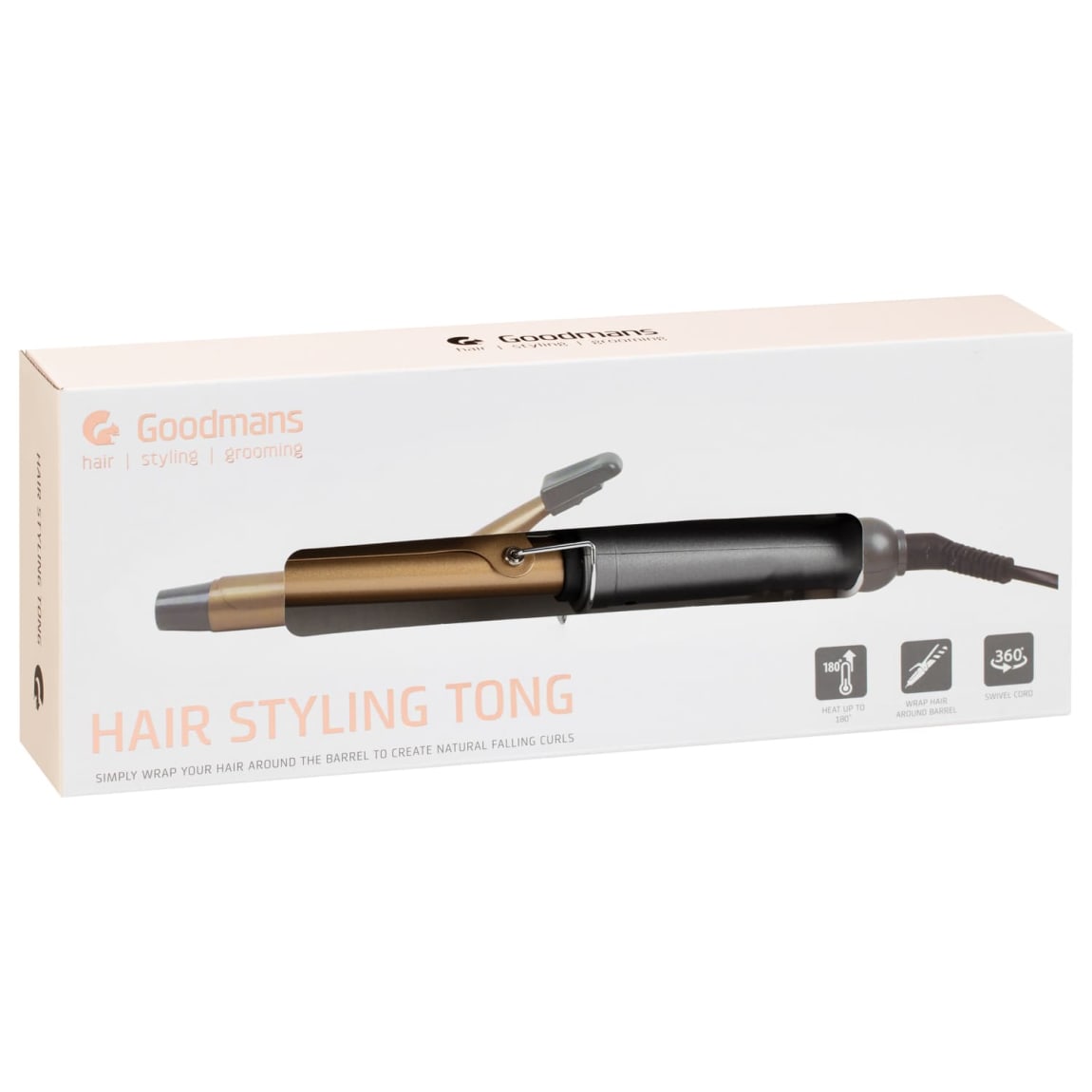 Goodmans Hair Styling Tong - Grey