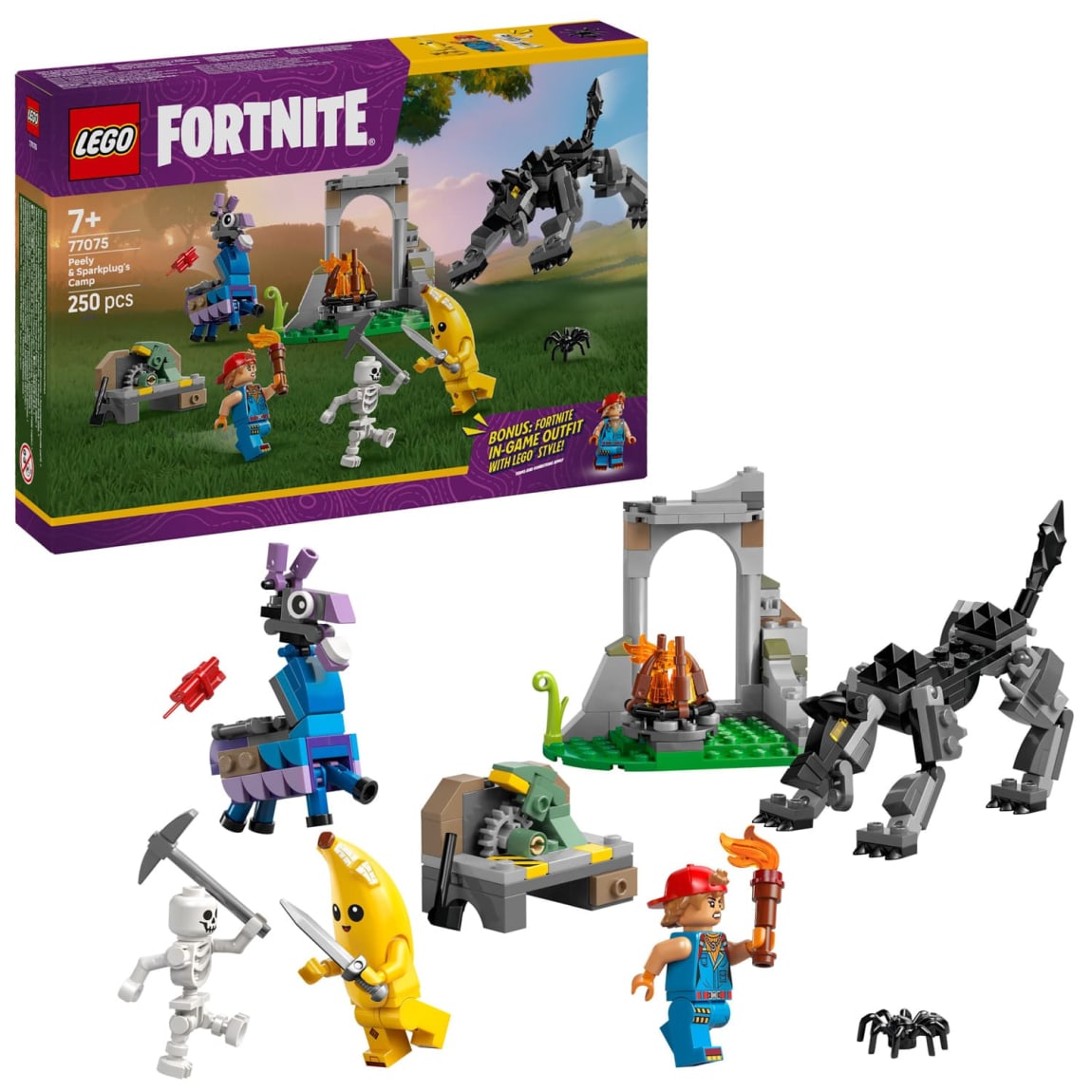 LEGO Fortnite Peely & Sparkplug's Camp