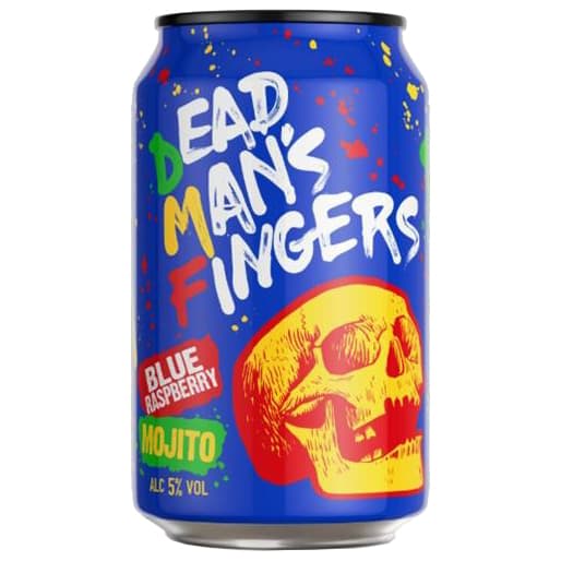 Dead Man's Finger Blue Raspberry Mojito 330ml