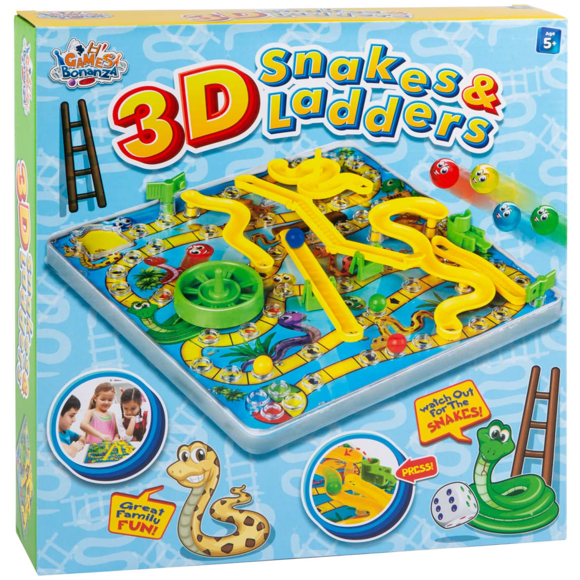 Snakes and Ladders Board Game