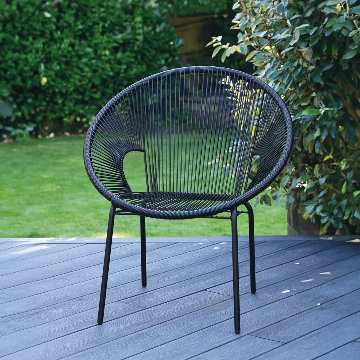 Palma String Chair - Black