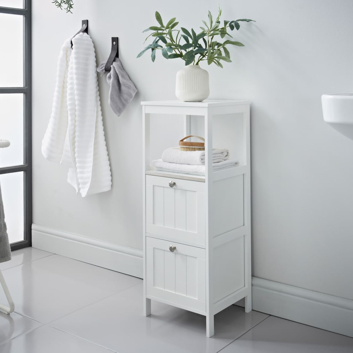 Maine 2 Drawer 1 Shelf Unit