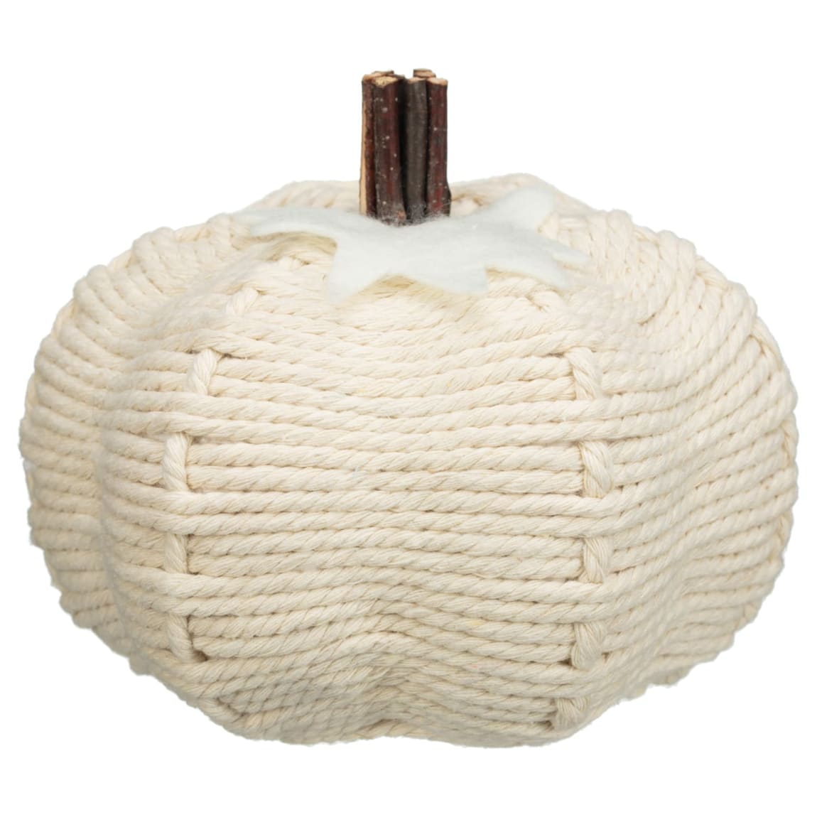 Woven Pumpkin 13cm