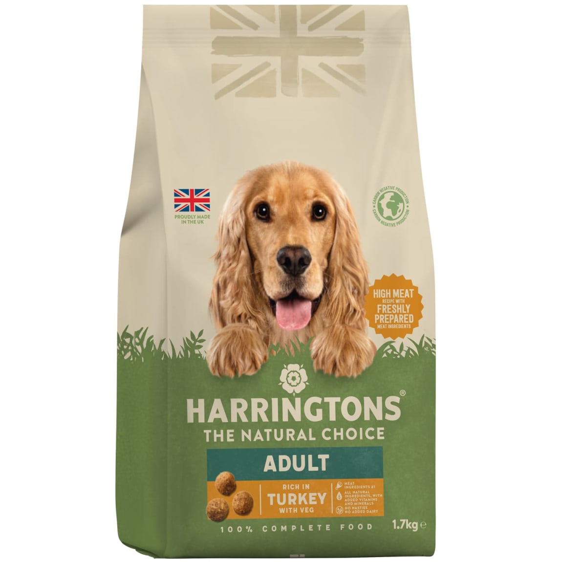 Harringtons Dog Food Adult Turkey 1.7kg